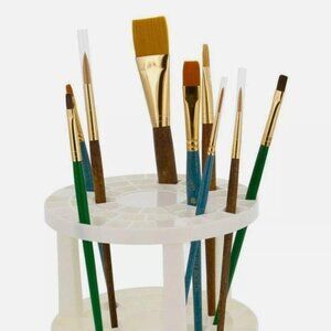 Crafter's Square Pencil & Paint Brush Organizer - 49 Holes - NIP